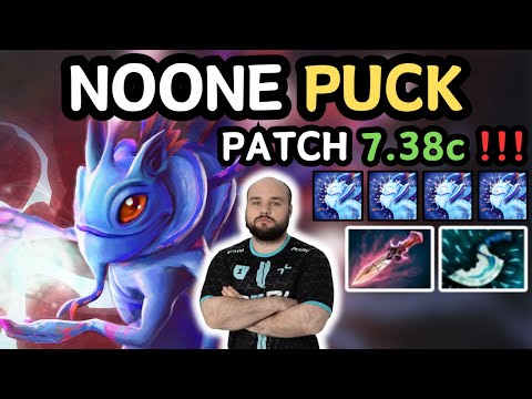 🔥 Noone PUCK Midlane Gameplay Patch 7.38c 🔥 Insane Gameplay By Noone - Dota 2