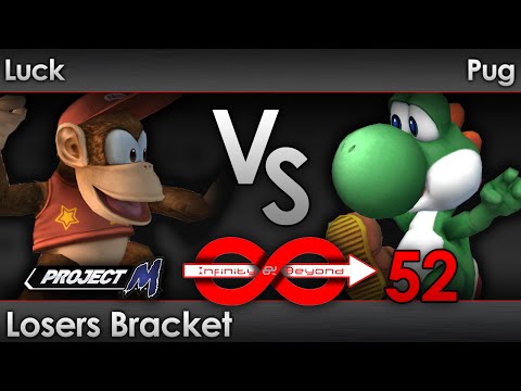 IaB! 52 PM - Luck (Diddy) vs Pug (Yoshi) - Losers Bracket