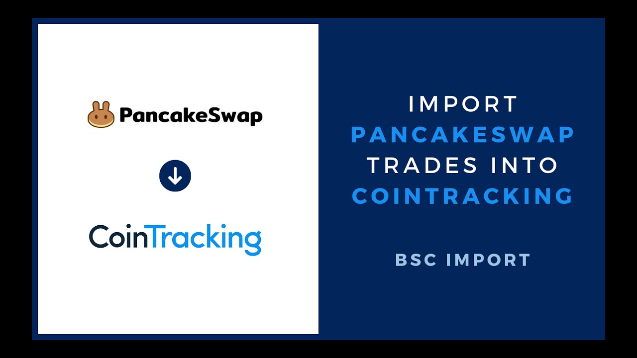 How to import your PancakeSwap trades