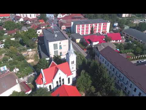 4 Biserici văzute de sus în Săcele, Brașov – Filmare aeriană 4K spectaculoasă