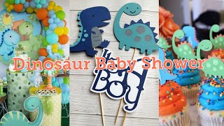 Dinosaur Baby Shower Ideas and Inspiration!!! DIY Decor, Treats, and Much More!! How To/DIY