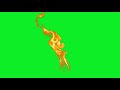 Realistic Fire Realistic Flame Green Screen Footage Hash Tag Films HTF
