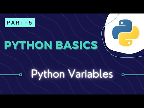 Python Tutorial For Beginners Part 5 I Variables In Python Python Basics I Ksr Datavizon