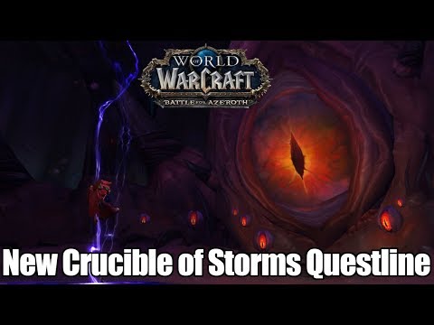 New Xal'atath Questline For New Raid Crucible of Storms