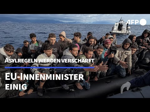 EU-Innenminister einigen sich auf Verschärfung der Asylpolitik | AFP