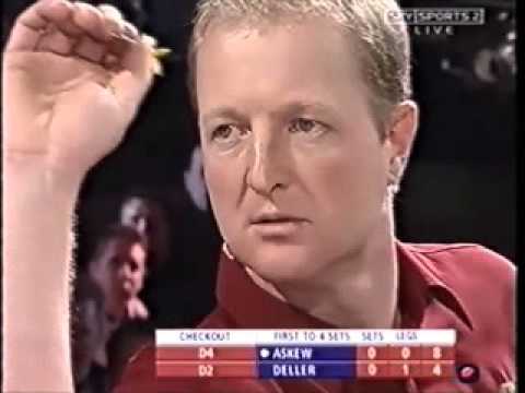 Keith Deller v Dave Askew - R3 - 2004 World Darts Championships