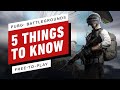 5 Things to Know About PUBG: BATTLEGROUNDS Going Free-To-Play