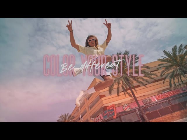 Polarbox® Pop Cooler box - Nude with Cyan Leather Strap - 20L