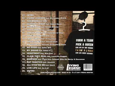 Mad Mic & Calibuz Wax - Living Legends Album Drops