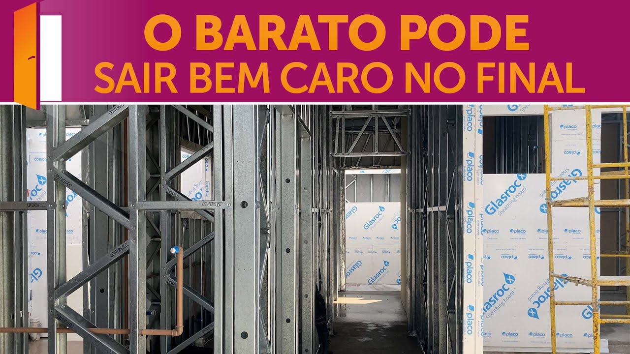 Cuidados ao construir em Light Steel Frame