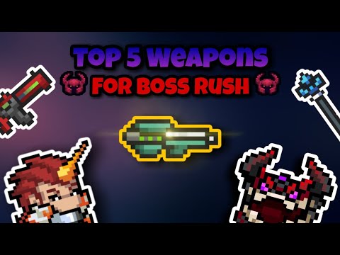 Top 5 Weapons For Boss Rush | Soul Knight