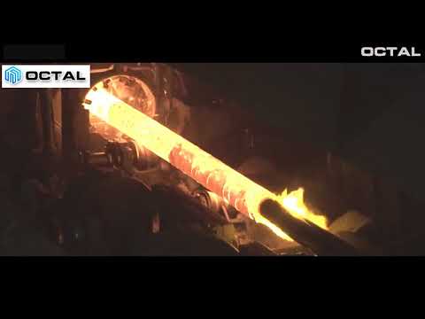 Seamless steel pipe manufacturing process