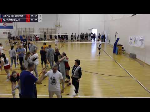 6.4.2025. PH MLAĐE KADETKINJE, POLUFINALE, HAOK MLADOST – OK VODNJAN