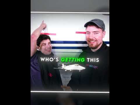 MrBeast  Give Away A $2,500,000 Private Jet🤯 #shorts #shortvideo #mrbeast #mrbeastshorts