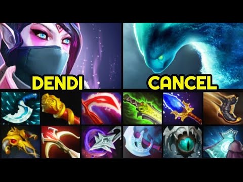 DENDI Templar Assassin vs CANCEL Morphling - 25K Gold Incredible Comeback Dota 2