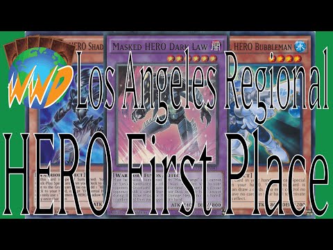 Yu-Gi-Oh! Decklist - Los Angeles Regional December 5th 2015 First Place HERO Deck