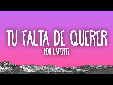 Mon Laferte - Tu Falta De Querer