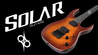 Video thumbnail for Solar Guitars S1.6ET LTD 'Solar Burst Matte' by Sam Delanoe