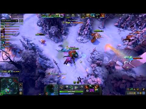 Miracle  #3 WTF ! Carry Tidehunter LVL 25 Talent Tree +250DMG   Dota 2