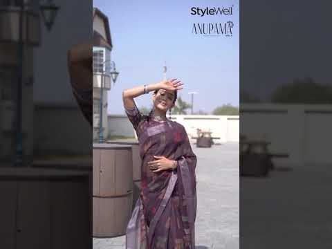 Stylewell Anupama-4 Linen Wholesale Saree Catalog – product video thumbnail