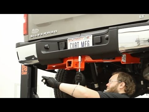 Curt Trailer Hitch Installation on Chevy Silverado