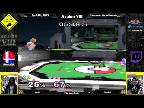 Avalon VIII - Amsah (Sheik) Vs Däumling (IC) - SSBM Singles Losers Final