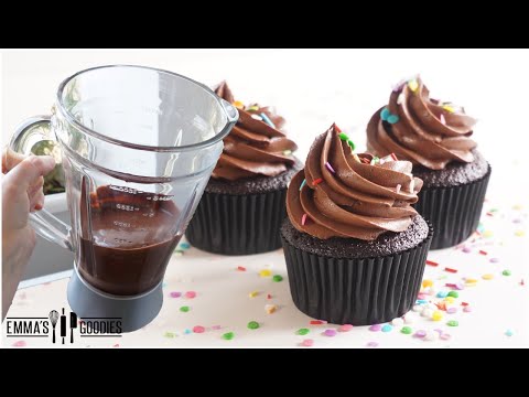 One EASY Method for MOIST CHOCOLATE CUPCAKES !