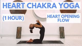 Heart Chakra Yoga: Yoga For Self Love ~ Heart Opening Yoga Flow ❤️ (Intermediate)
