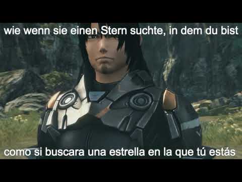 Xenoblade Chronicles X -- So nah, so fern (letra en alemán subtitulada al Español)