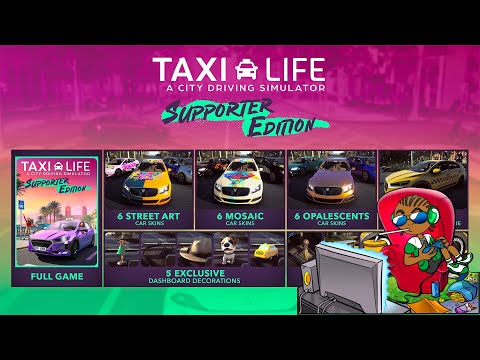 Taxi Life: City Driving Simulator Supporter Edition VS Standard Edition - What Edition Should I Buy?
