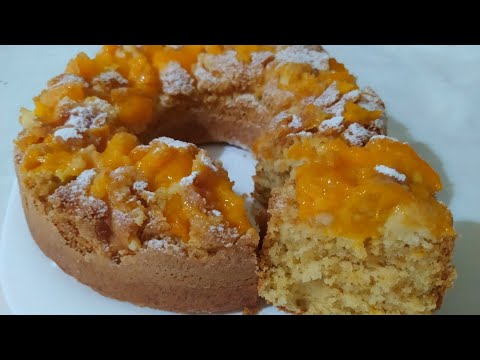 كيكة بالمشماش كتجي لذيذة ومعلكة كتشهي متشبعوش منها