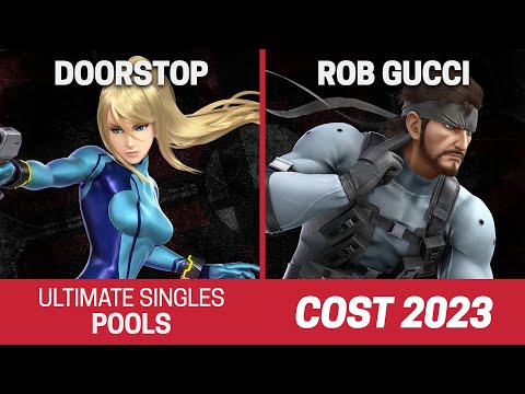 COST 2023 Singles Pools - Doorstop (Zero Suit Samus) vs Rob Gucci (Snake) - SSBU Tournament