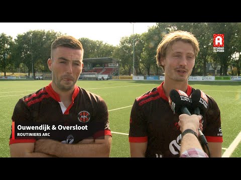 Arjan Ouwendijk en Huib Oversloot na afloop ARC - Heinenoord