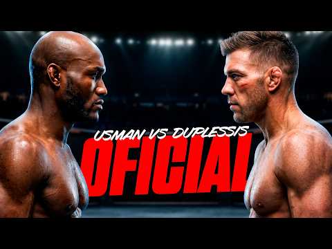 Video: ¡PELEÓN OFICIAL! Kamaru Usman VS Dricus du Plessis!!!