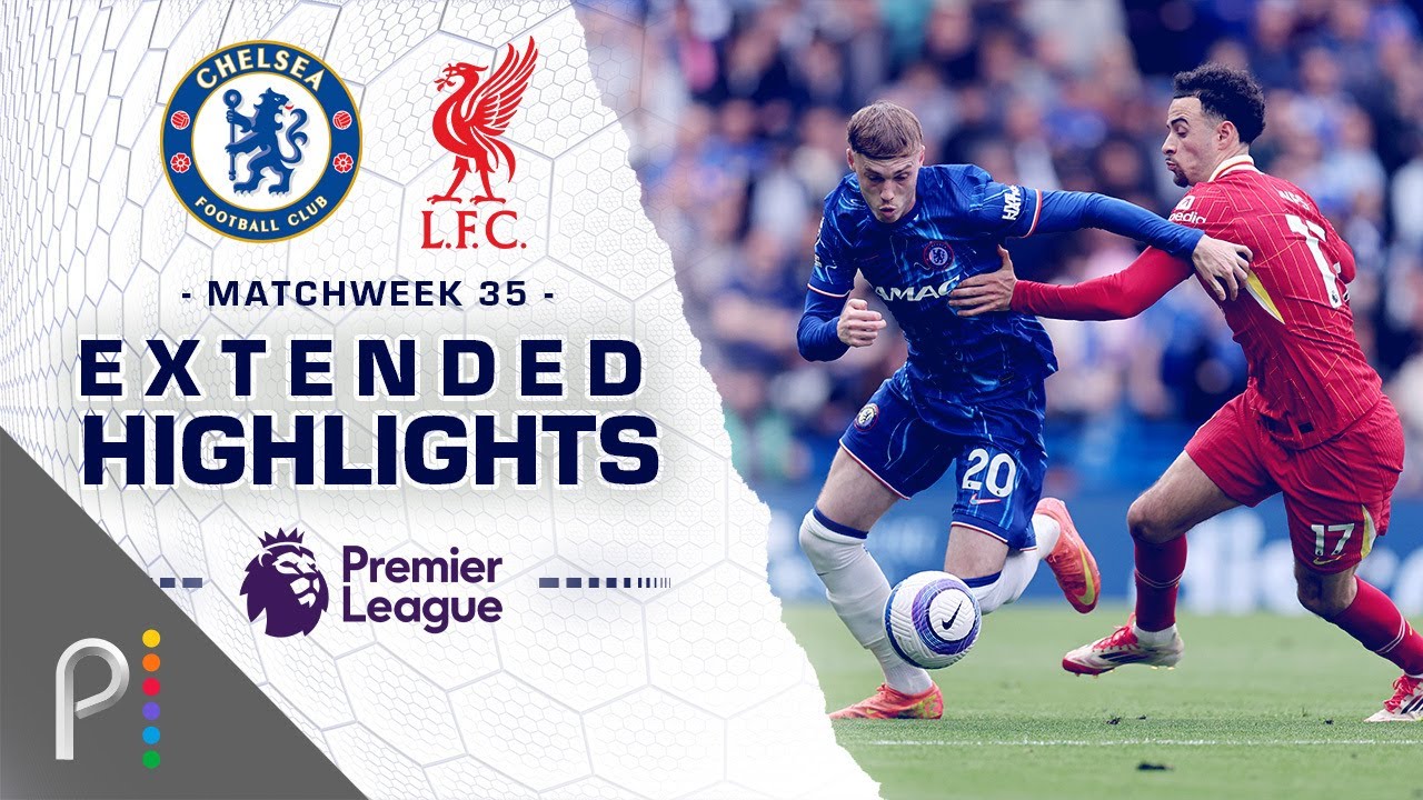 Chelsea v. Liverpool | PREMIER LEAGUE HIGHLIGHTS | 5/4/2025 | NBC Sports