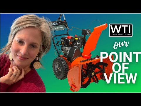 Ariens Deluxe Snow Blowers - WTI product video review