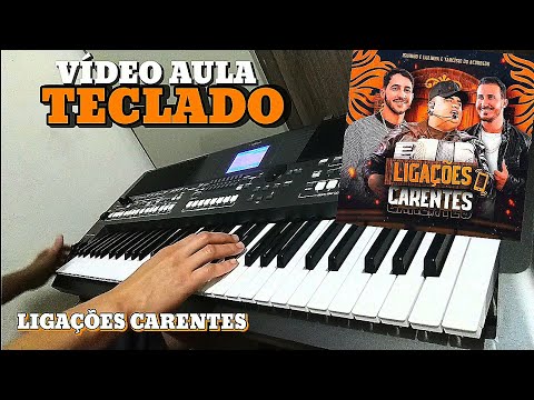 "vídeo aula" LIGAÇÕES CARENTES - IGUINHO E LULINHA E TARCÍSIO DO ACORDEON (Tutorial) NO PSR S670