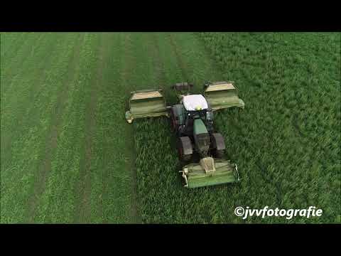 Fendt 930 vario & Krone Easy Cut B1000 cv Collect Timmerman Groenvoederdrogerij