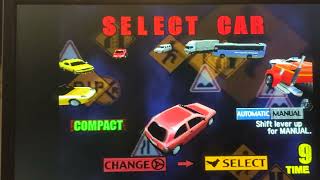 Konami Thrill Drive 2 2001 Arcade: Attract Mode Actual Hardware