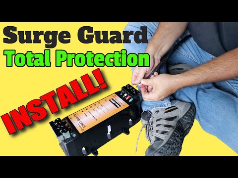 RV INSTALL! Hard-Wired Surge Guard Total Protection | Full Time RV!
