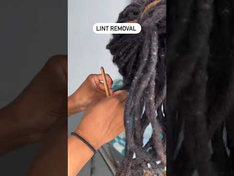 Loc lint removal #locs #locjourney #locstyles #shorts