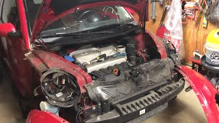 How To Remove Bumper AND Fenders 2009 VW New Beetle