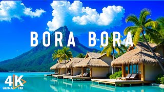 Bora Bora 4K - Turquoise Lagoons, White Sands, and Luxury Retreats