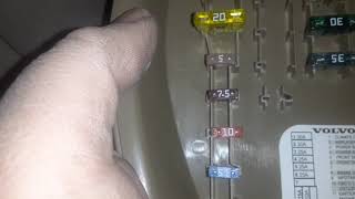 Volvo XC90 Fuse  Box Locations