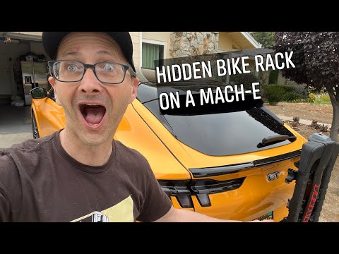 Installing Hidden Receiver and Bike Rack on a Mach-E!
