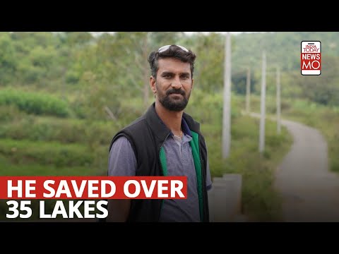 India's Lake Man Is On A Mission To Save Drying Lakes