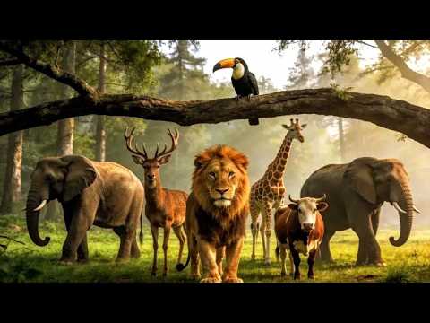 Animals in the Wild – Real Wildlife Activity and Nature Sounds