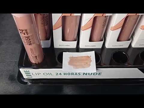 LIP OIL NUDE 24 HORAS COR 801 MAX LOVE BOX COM 36 UN