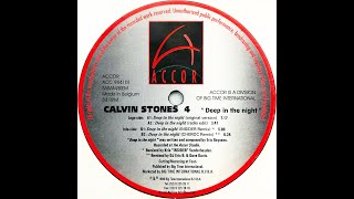 Calvin Stones • Deep In The Night (Radio Edit) (1998)