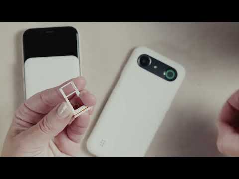 Doro Aurora - How to insert the SIM & SD Cards on A10/A20 models